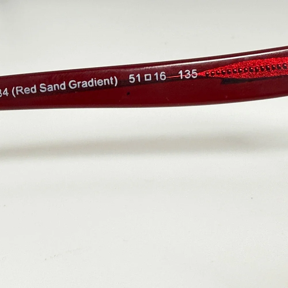 Coach HC 6089 Eyeglasses Red Sand Gradient Rectangle‎ Frames 51-16-135 22222